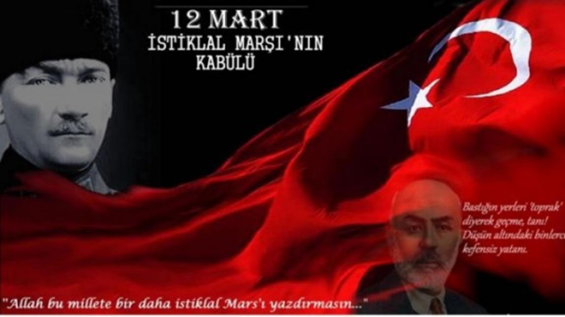 İstiklal Marşı'nın Kabulünün 100. Yılını Kutluyor, Mehmet Akif Ersoy'u Saygıyla Anıyoruz. 